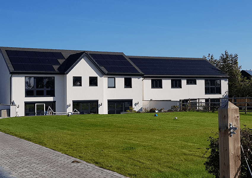 Loughborough Solar PV by Carbon Legacy and heatpump system